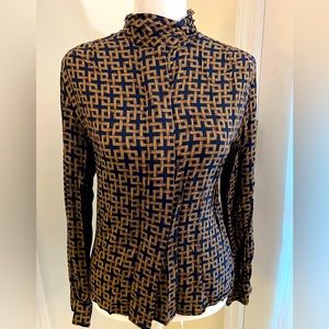 Vintage Pendleton Blouse; stunning pattern